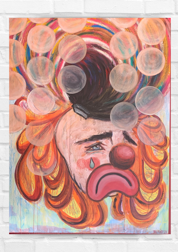 Subconscious Stream of Consciousness: Modern Roman Appropriation Clown by Bianca Lago