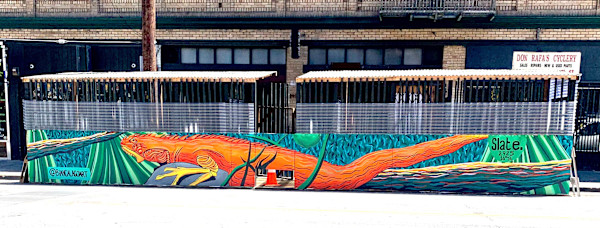 Iguana at Slate by Bianca Lago