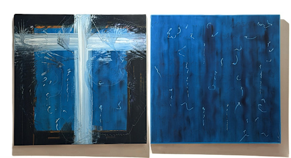 Diptych, 21.6 Miracle & Fishing by Marie-Amélie Chéreau, Image 1.