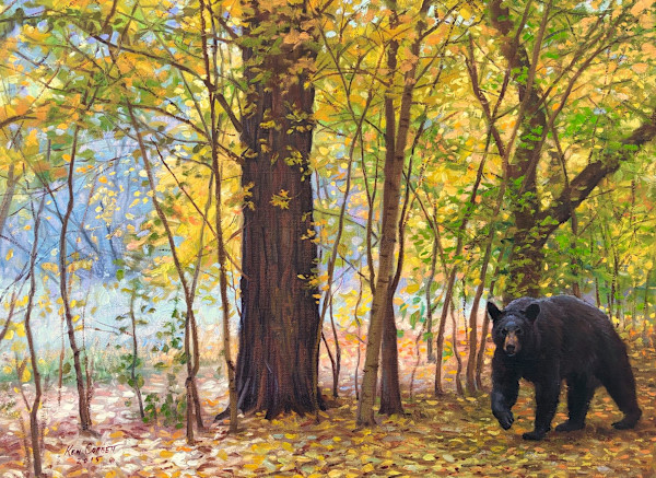 Logan Canyon Bear by Ken Corbett