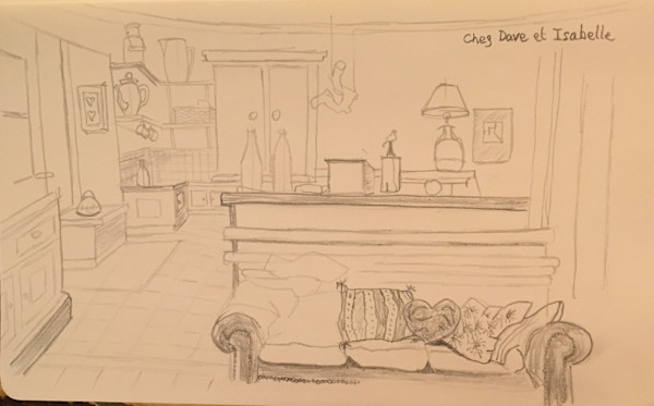 Chez Dave and Isabelle by John Simnett