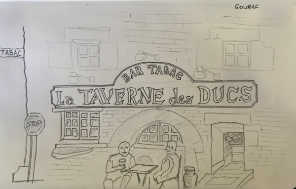 La Taverne Du Lacs by John Simnett