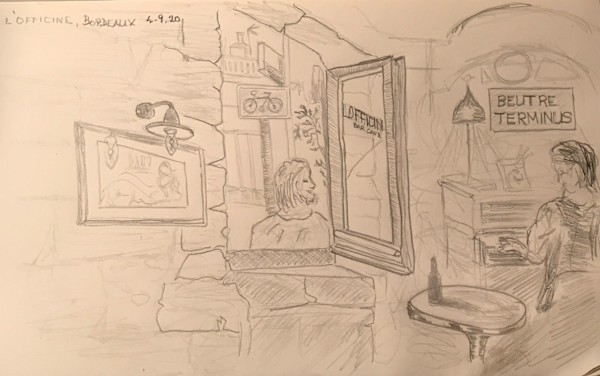 Bar, Bordeaux by John Simnett