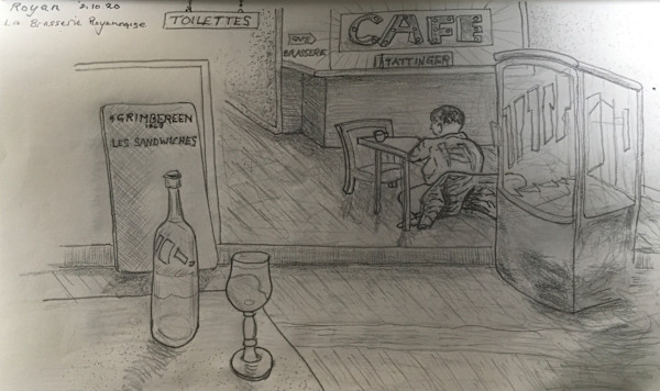 Cafe by John Simnett