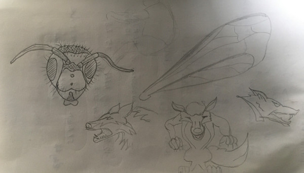 Sketches by John Simnett