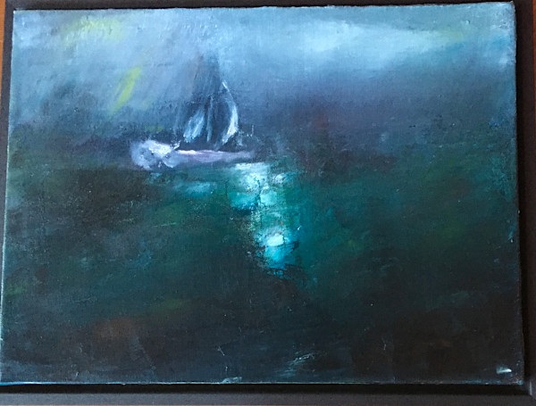 Sea at Night by John Simnett