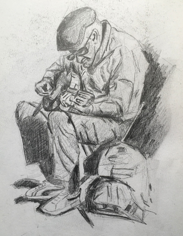 Busker by John Simnett