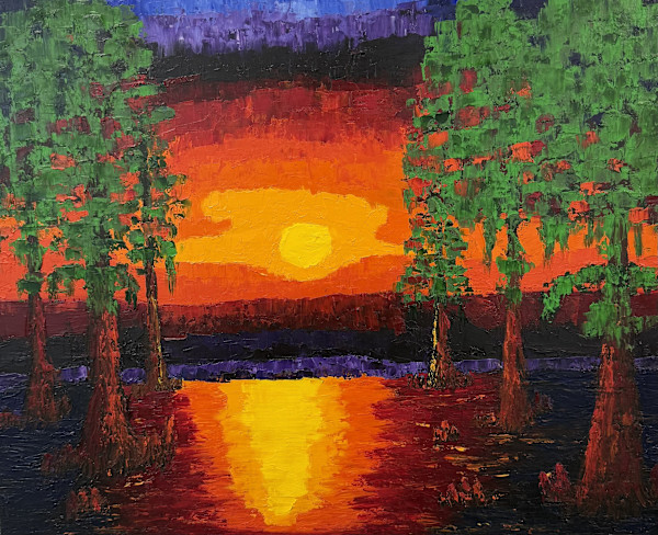 Cypress Fire by Wendy Menard Art, Image 1.