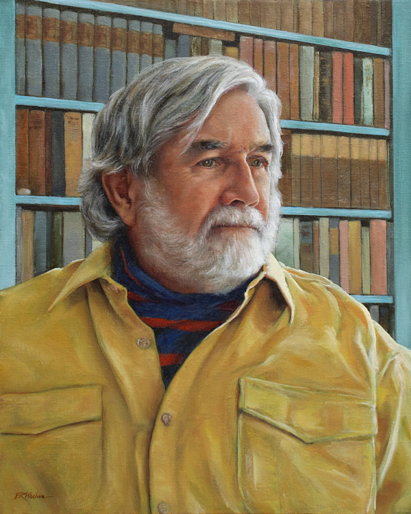 Portrait of Bruce Campbell by Elizabeth R. Whelan