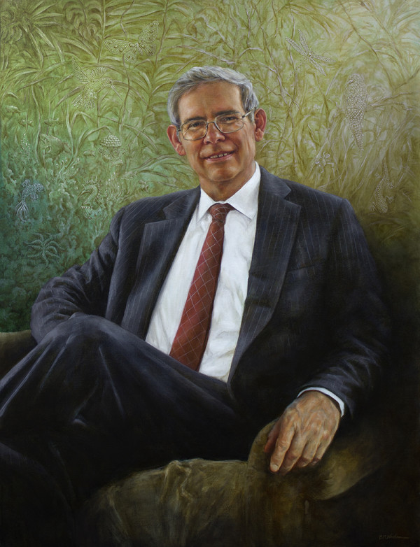 Portrait of Tiffany & Co. CEO, retired by Elizabeth R. Whelan