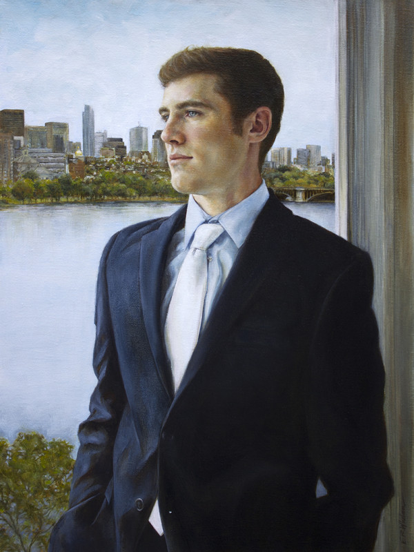 Portrait of Nick Bok by Elizabeth R. Whelan