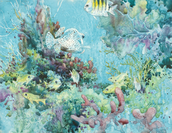 Reef Gardens by Julie Gilbert Pollard
