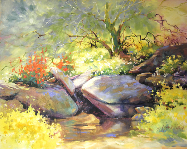 National Trail - South Mountain by Julie Gilbert Pollard