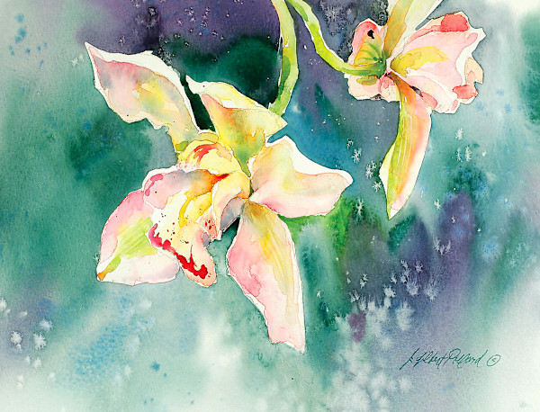 Orchids by Julie Gilbert Pollard
