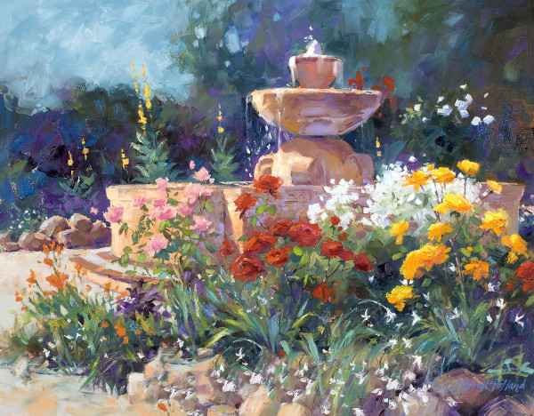 Rose Garden by Julie Gilbert Pollard