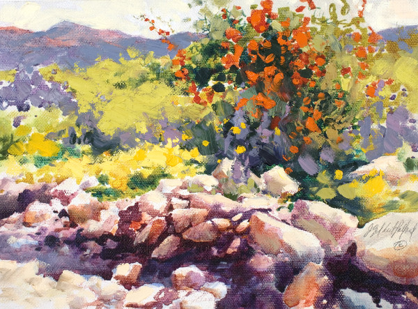Spring Arroyo III by Julie Gilbert Pollard