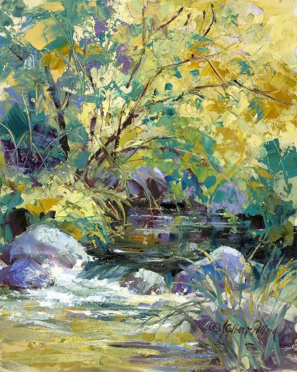 Oak Creek at Bootlegger by Julie Gilbert Pollard