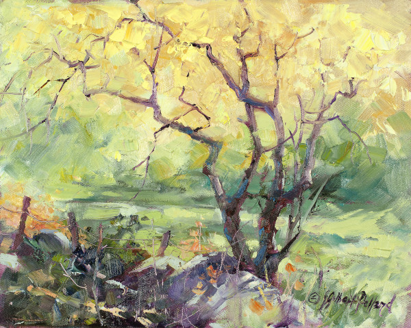 October Meadow by Julie Gilbert Pollard