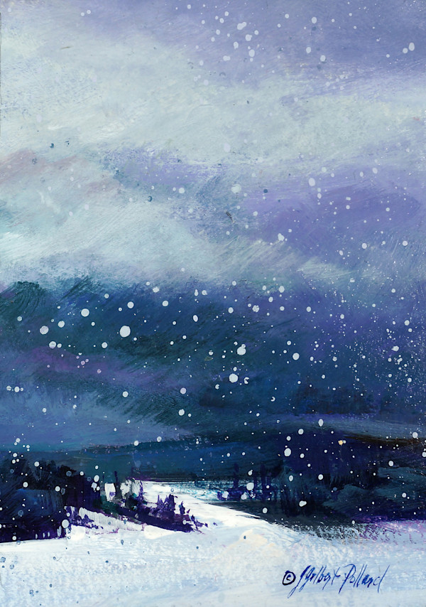 Snow Fields by Julie Gilbert Pollard