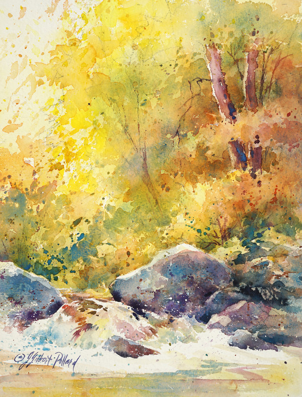 Golden Creek by Julie Gilbert Pollard
