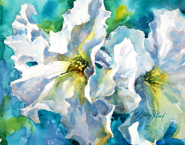 Petunia I by Julie Gilbert Pollard