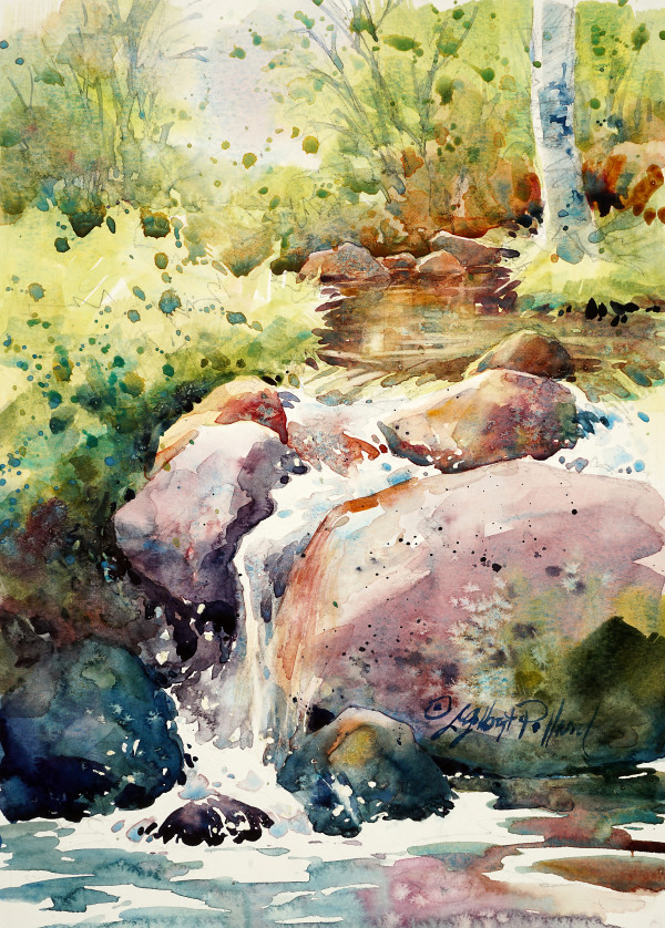 Galena Creek I - AKA In the Woods by Julie Gilbert Pollard