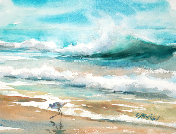 Sand Piper III by Julie Gilbert Pollard