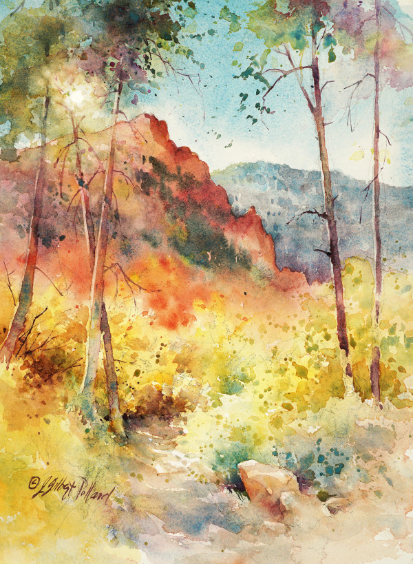 Sterling Pass II - Oak Creek Canyon by Julie Gilbert Pollard