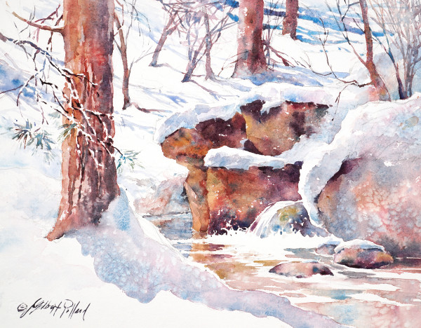 Sparkling Oak Creek by Julie Gilbert Pollard