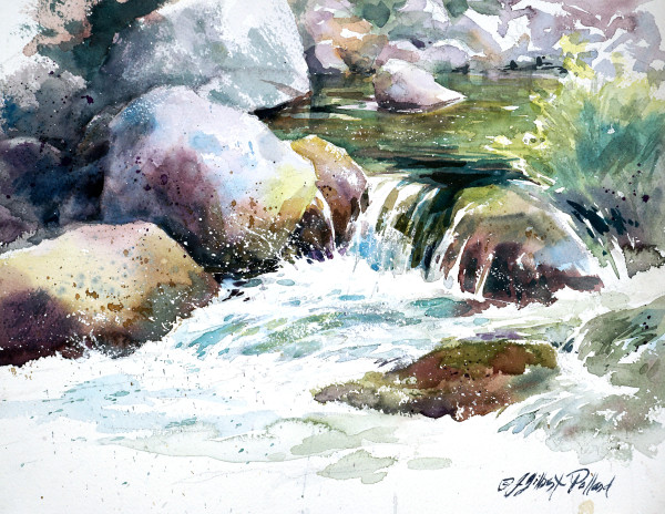 Oak Creek at Junipine by Julie Gilbert Pollard