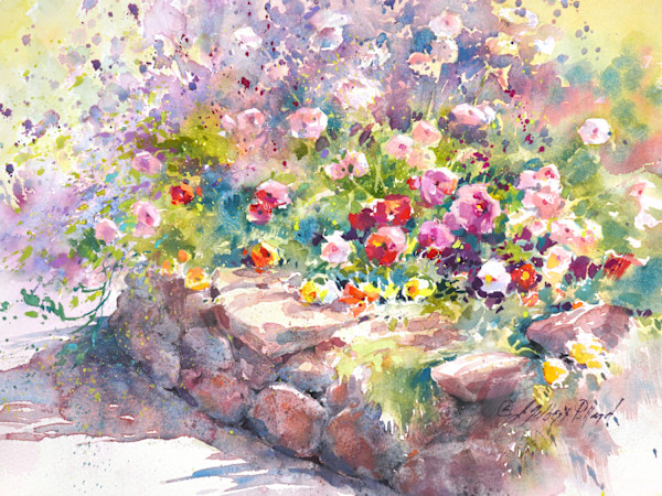 Santa Fe Garden by Julie Gilbert Pollard