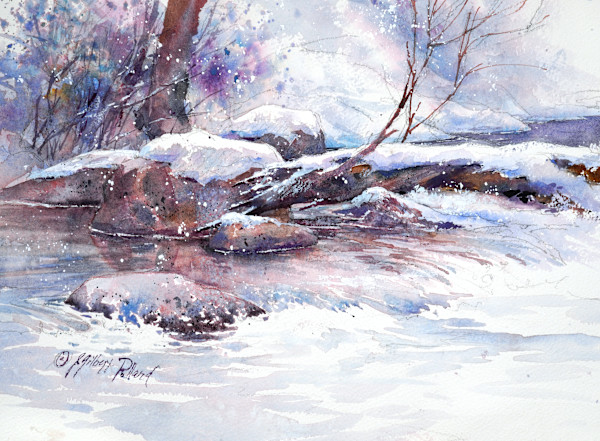 Runoff on Mingus Mountain by Julie Gilbert Pollard