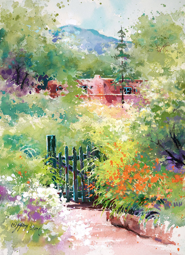 Santa Fe Garden by Julie Gilbert Pollard, Image 5.