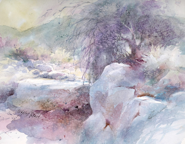 Hazy Day on the Trail by Julie Gilbert Pollard, Image 2.