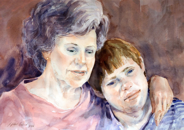 Mama & Andy - Just Think of Something Pleasant by Julie Gilbert Pollard