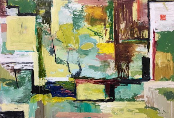 Abstract Landscape by Tom Goldenberg Studio LLC