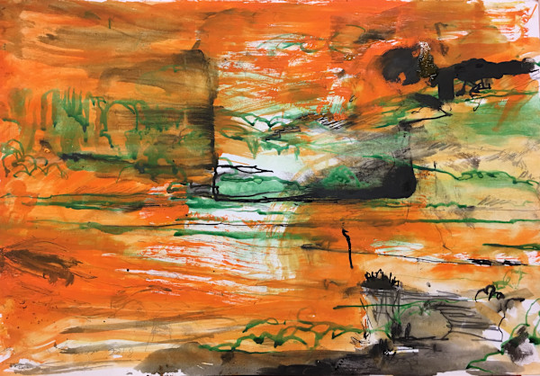 Orange Lake by Tom Goldenberg Studio LLC