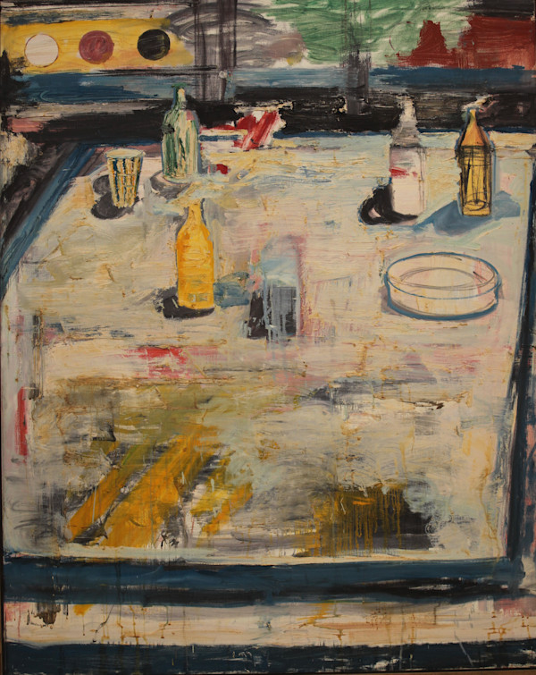 Table Top # 4 (Blue) by Tom Goldenberg Studio LLC