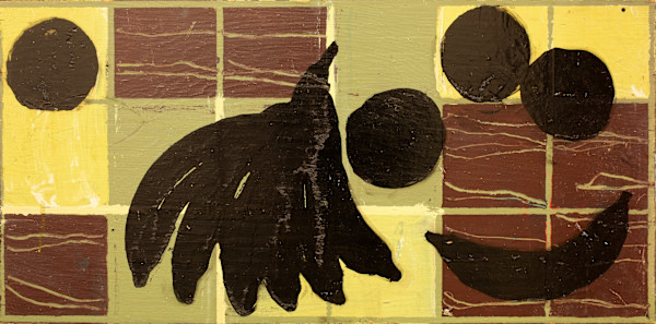 Banana on Brown Ground by Tom Goldenberg Studio LLC