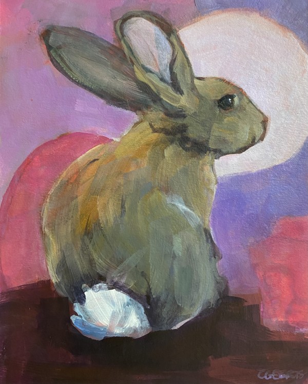 Moon Bunny by Connie Geerts