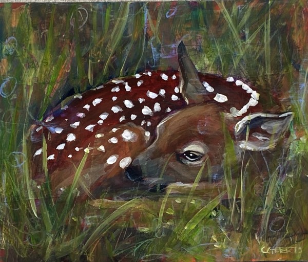 Nap in the Grass by Connie Geerts