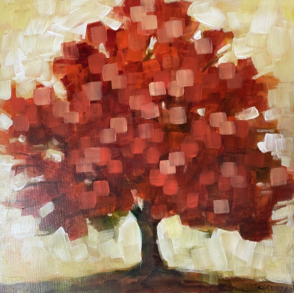 Little Crimson Tree by Connie Geerts