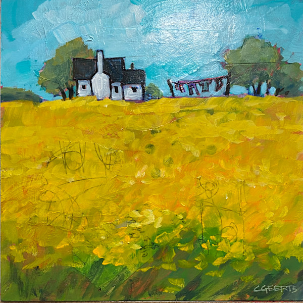 Beside the Canola by Connie Geerts