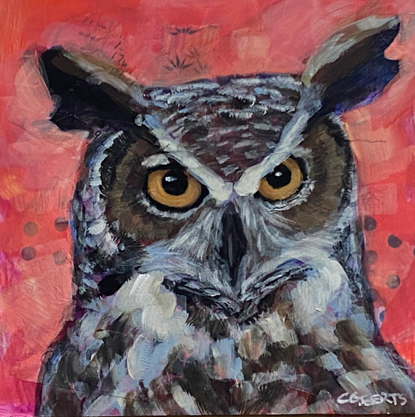 Great Horned by Connie Geerts