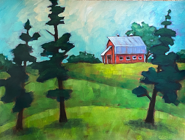 Little Red Barn by Connie Geerts, Image 1.