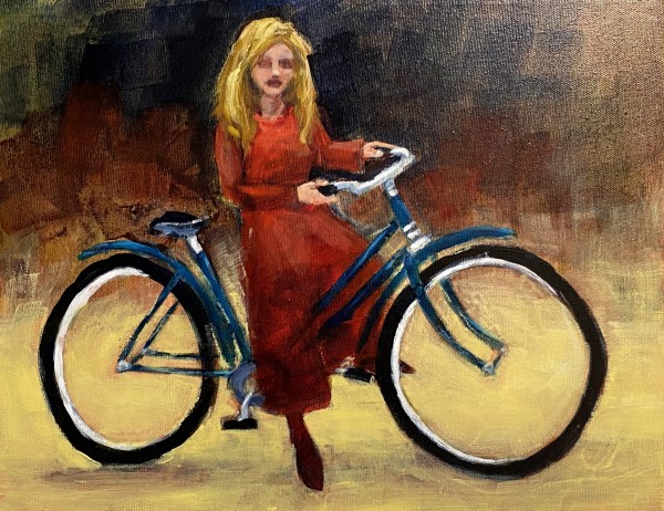 A Girl and Her Bike by Connie Geerts