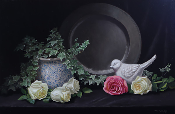 One Pink Rose by Tina Underwood