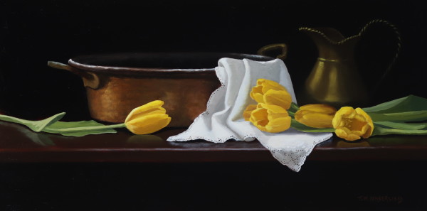 Still Life with Tulips by Tina Underwood