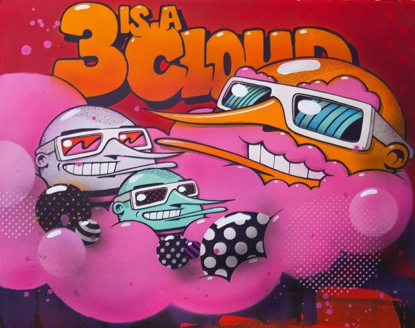 3 is a Cloud n°16 by Sumo, Image 3.