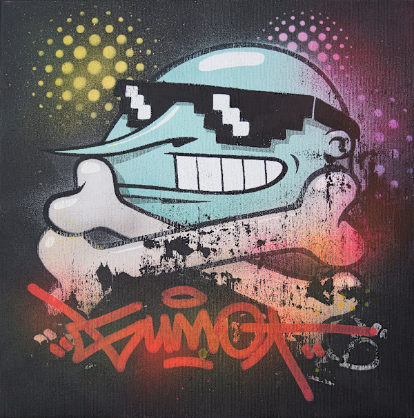 Die Smiling #6 by Sumo, Image 1.